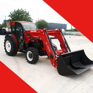Ozkan Makina FL3300 čelný nakladač s traktorom BAŠAK 2080BB - Agromechanika s.r.o.