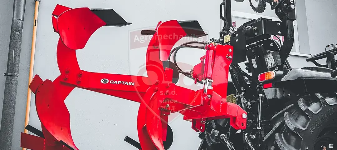 Dvojradlicny pluh za malotraktor CAPTAIN 263 4WD Bagheera - Agromechanika