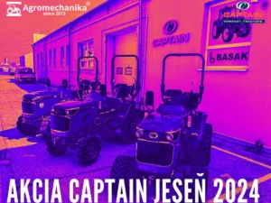 Akcia jeseň 2024 - malotraktor CAPTAIN 263