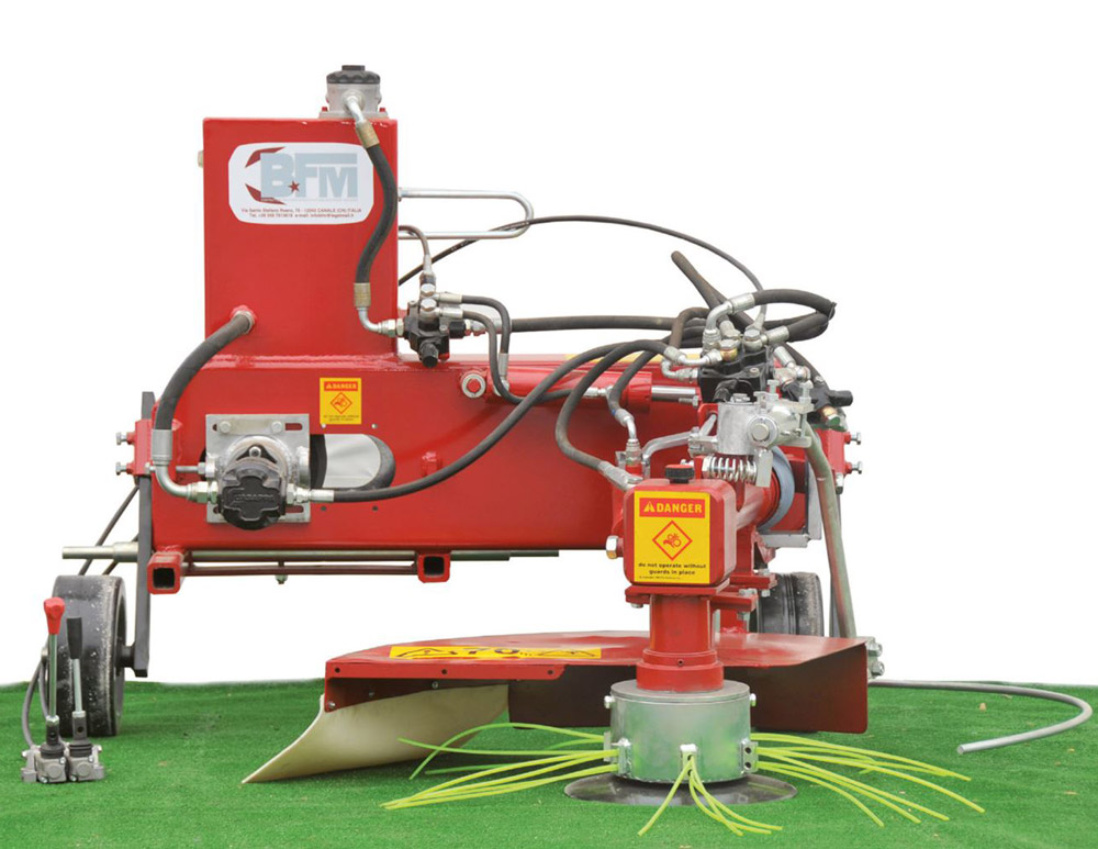 Agromechanika s.r.o. - DB12 Taglia erba interfilare doppio 2