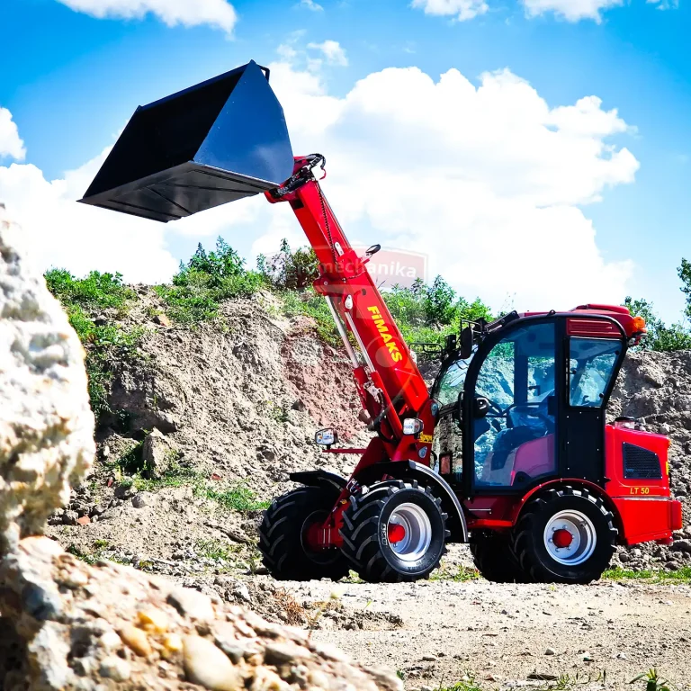 Teleskopický kolesový kĺbový nakladač FIMAKS LT 50 do stavebníctva, poľnohospodárstva a farmu - Agromechanika s.r.o.